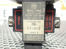 Load image into Gallery viewer, Allen Bradley 700-C310A2 Control Relay W/ 87A86 Coil 120V 60Hz 110V Used
