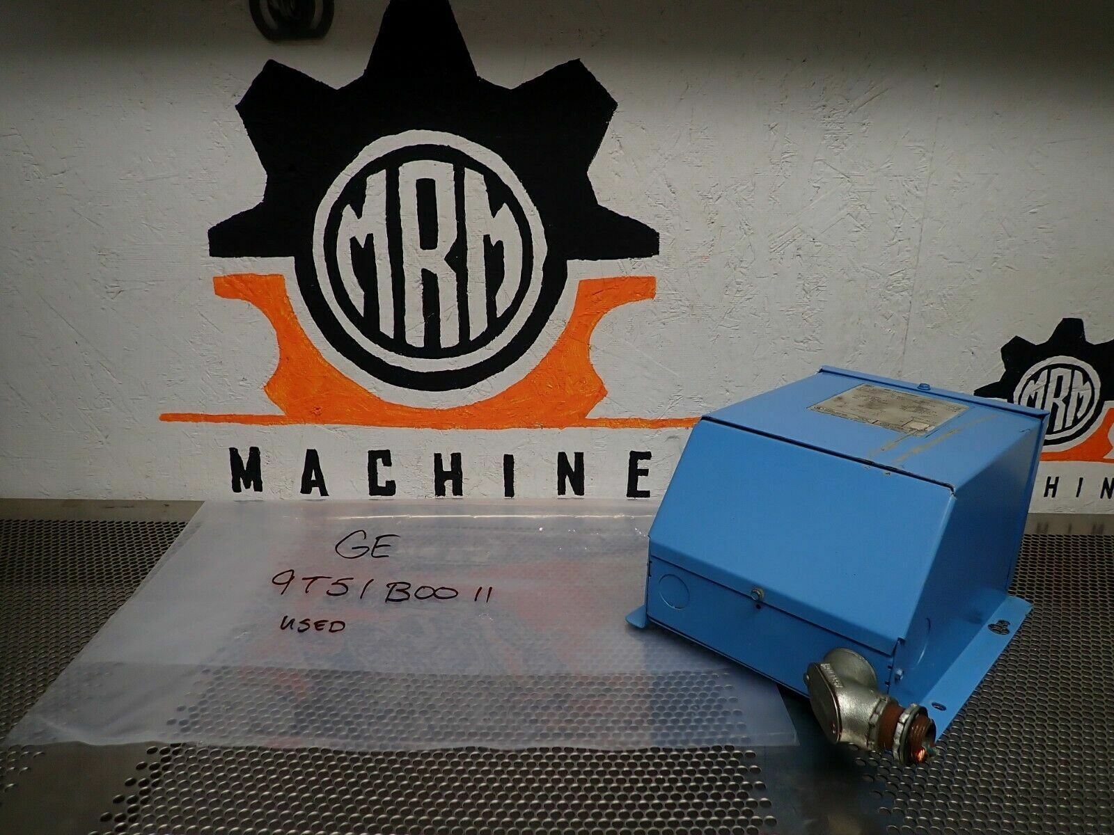 General Electric 9T51B0011 Transformer 1.50kVA 60Hz 1Ph Used With Warr ...