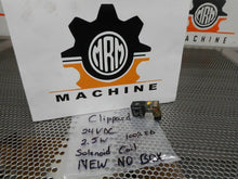 Load image into Gallery viewer, Clippard 24VDC 2.5W 100%ED Solenoid Coil With Connector New No Box
