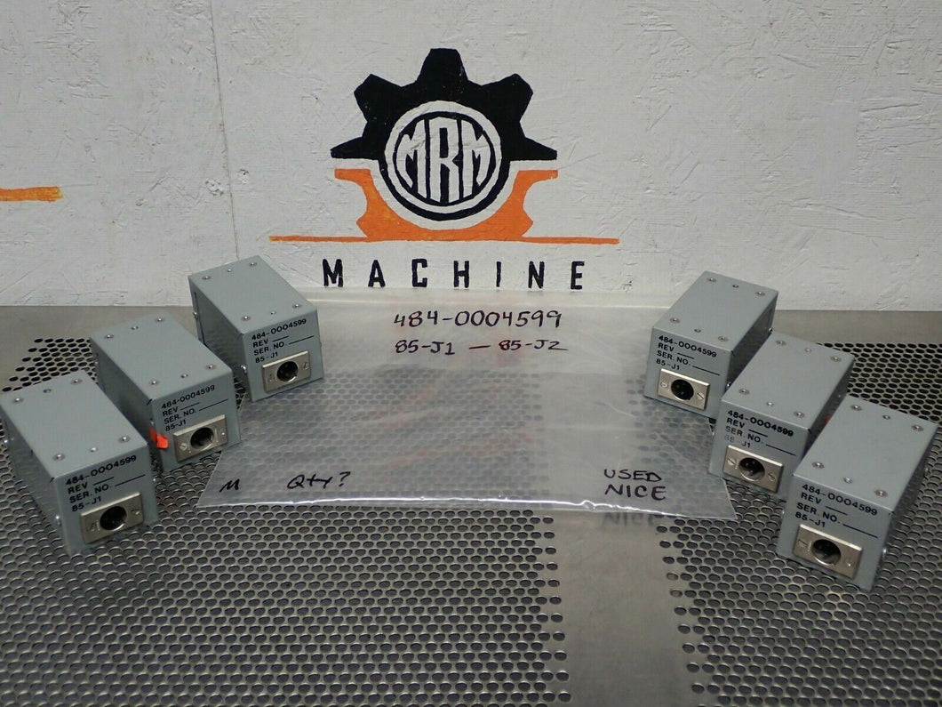 484-0004599 85-J1-05-J2 Electrical Connector Boxes Used With Warranty (Lot of 6)