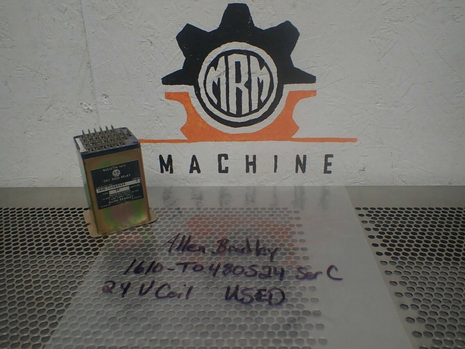 Allen Bradley 1610-T0480S24 Ser C Dry Reed Relay 24VDC Coil Used With ...