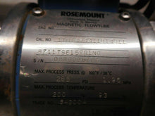 Load image into Gallery viewer, Rosemount 1101404411014011 8711TSE15FR1N0 Magnetic Flow Tube 285PSI 1.96MPA Used
