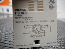 Load image into Gallery viewer, Omron H3CA-8 Timer Module 24VDC 1W 8 Pin Used With Warranty
