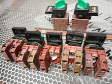 Load image into Gallery viewer, General Electric P9B01VN Contact Blocks With Selector Switches Used (Lot of 7)
