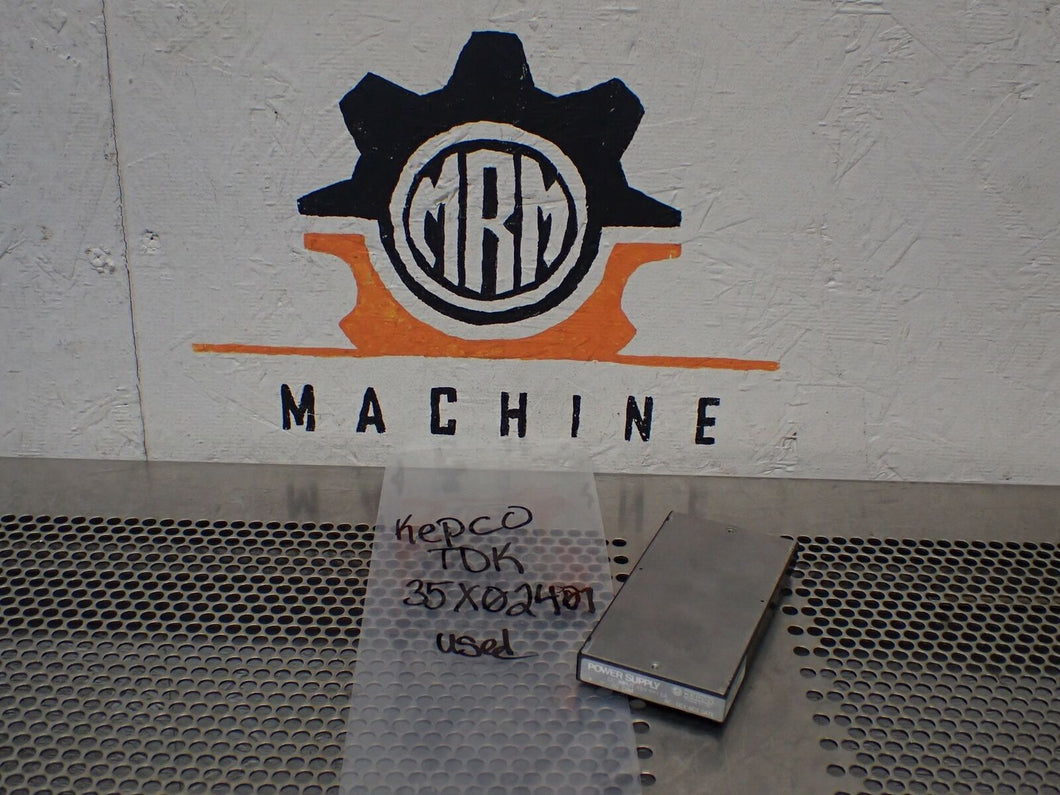 Kepco TDK 35X02401 FPD12-4.2-48 Power Supply Used With Warranty See All Pictures