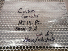 Load image into Gallery viewer, Custom Connector MT14-PC Relay Socket 7A 300V New Old Stock (Lot of 3)
