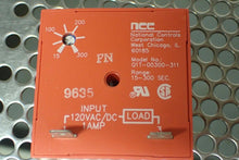 Load image into Gallery viewer, NCC Q1T-00300-3111 Time Delay Relays 15-300SEC 120VAC/DC 1Amp New (Lot of 3)
