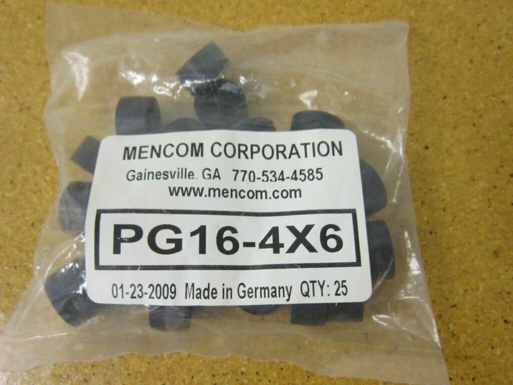 Mencom Corp. PG16-4x6 New (Bag of 25)