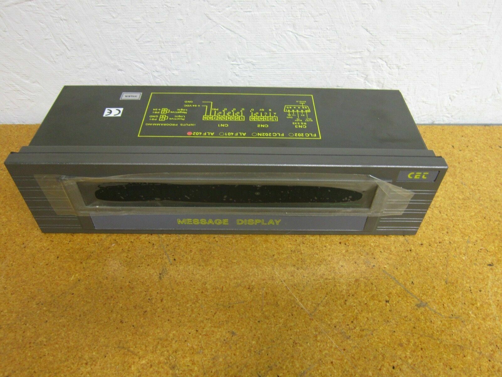 CET ALF402 Message Display Panel 24VDC NEW – MRM Machine
