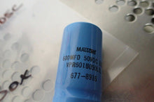 Load image into Gallery viewer, Mallory VPR601U050LIL 677-8916 Capacitors 600MFD 50VDC 105C New No Box Lot of 2
