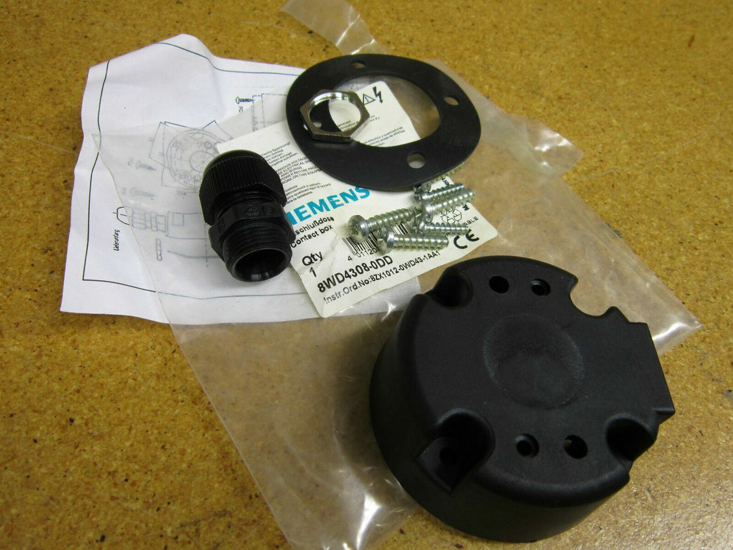 Siemens 8WD4308-0DD CONNECTING BOX FOR CABLE ENTRY NEW