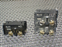 Load image into Gallery viewer, Cutler-Hammer (2) E30KLA3 &amp; (1) E30KLA1 Contact Blocks See Pics Used W/ Warranty
