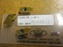 Load image into Gallery viewer, Cole Carbide Industries LC85P DB4-B T110581 Carbide Inserts (Lot of 10)
