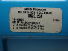 Load image into Gallery viewer, Meltric 19-64181 DN20 20A Receptacle/Connector Used Nice Shape With Warranty
