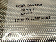 Load image into Gallery viewer, Potter &amp; Brumfield KU-5219 KUP5D15 Relays 24VDC Used With Warranty (Lot of 13)
