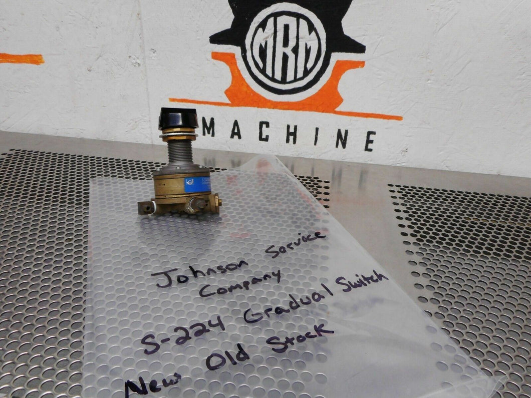 Johnson Service Company S-224 Gradual Switch Used Nice Shape With Warranty