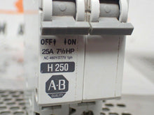 Load image into Gallery viewer, Allen Bradley 1492-CB2-H250 Ser C Circuit Breaker 25A 2 Pole 7-1/2HP Used
