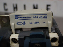 Load image into Gallery viewer, Telemecanique LC1-D9511 Contactors &amp; LA4-DA-2G Surge Suppressors Used (Lot of 2)
