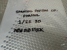Load image into Gallery viewer, Spraying Systems Co. PARASOL 1/2E 30 New No Box See All Pictures

