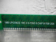 Load image into Gallery viewer, 1MB UpGrade 1MBX9-70NS Memory Boards Nice Shape Used With Warranty (Lot of 2)
