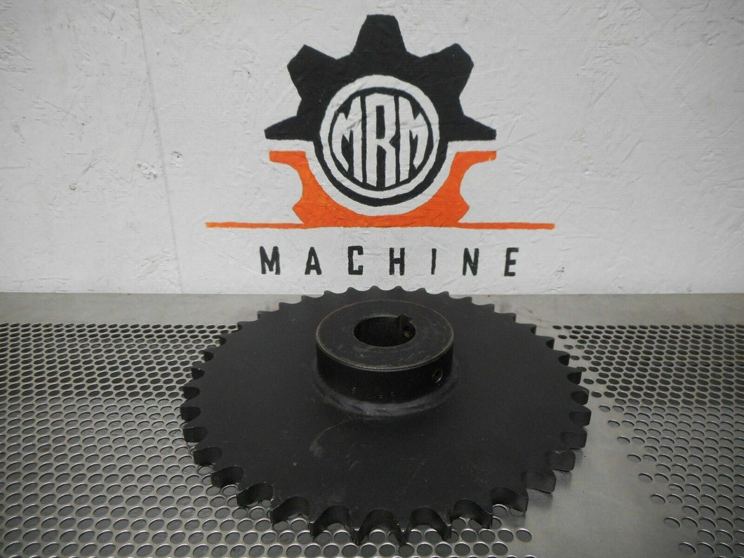 6038 61F 1-7/16 Sprocket 38 Teeth Used Nice Shape