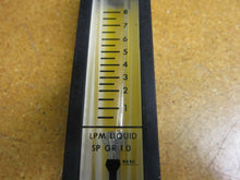 Load image into Gallery viewer, A-117 Flow Meter LPM Liquid SP GR 1.0

