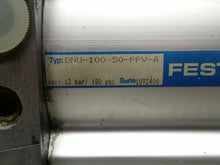 Load image into Gallery viewer, Festo DNU-100-50-PPV-A Pneumatic Air Cylinder Used With Warranty
