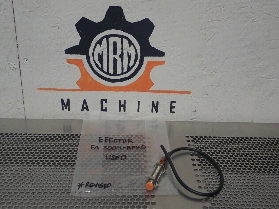 IFM Efector FA-3004-BPKG Proximity Sensor Used With Warranty See All Pictures