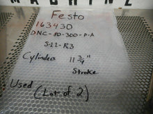Load image into Gallery viewer, FESTO DNC-80-300-P-A S11-R3 Cylinders 10 Bar Used With Warranty (Lot of 2)
