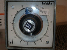 Load image into Gallery viewer, ATC Heinicke 309B M90015 1 120/60 10-15 Minute Timer Used With Warranty

