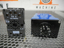 Load image into Gallery viewer, Transtronics BVUPS12PFA-10 KKKRKM110 Relay With ES-8 Base 10A 400V Used Warranty

