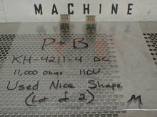 Load image into Gallery viewer, Potter &amp; Brumfield KH-4211-4 Relays 11,000 Ohms 110VDC Used W/ Warranty Lot of 2
