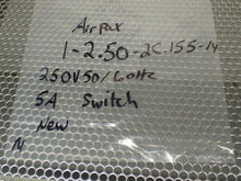 Load image into Gallery viewer, Airpax 1-2.50-2C.155-14 Circuit Breaker 250V 50/60Hz 5A New No Box See Pictures

