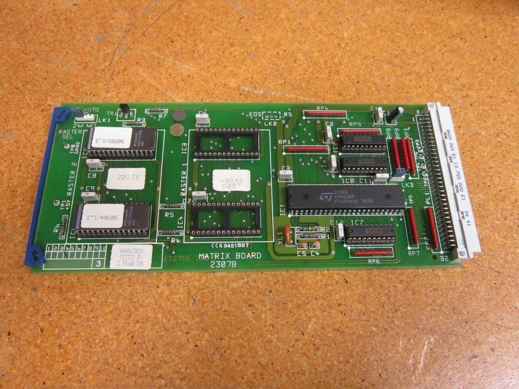 Domino 23078 Matrix Board New Old Stock