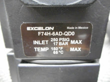 Load image into Gallery viewer, EXCELON F74H-6AD-QD0 Filter 250PSIG 17Bar Without Filter Element New (Lot of 2)
