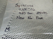 Load image into Gallery viewer, Syracuse TNR016 Relay 480Sec 24VDC New No Box See All Pictures
