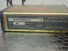 Load image into Gallery viewer, Allen Bradley 1610-T0300S24 Ser C Dry Reed Relays 24VDC Coil Used (Lot of 3)
