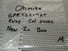Load image into Gallery viewer, Ohmite GPRTSX-72T Relay 11Pin 24VDC Coil New In Box Fast Free Shipping
