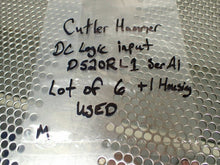 Load image into Gallery viewer, Cutler-Hammer D520RL1 Ser. A1 DC Logic Input Module (Lot of 6 &amp; 1 Extra Housing)
