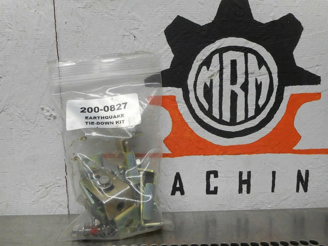 200-0827 Earthquake Tie-Down Kit (4 Clamps) New Fast Free Shipping