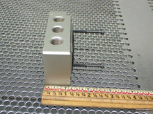 Load image into Gallery viewer, SMC Valve Block Manifold Bases 3-1/4&quot; X 2-1/8&quot; New Old Stock (Lot of 2)
