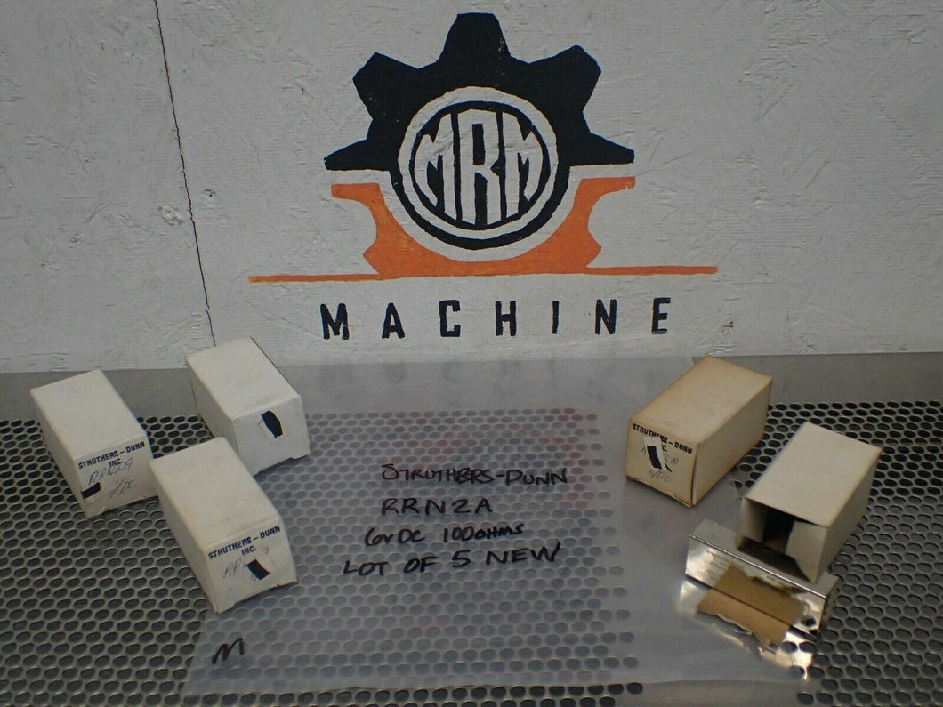 Struthers-Dunn RRN2A Reed Relay 6VDC 100 Ohms New In Box (Lot of 5)