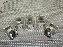Load image into Gallery viewer, AMF Potter &amp; Brumfield KUP11D55 24VDC Relays 8 Blade New Old Stock (Lot of 5)
