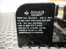 Load image into Gallery viewer, Gould Shawmut 20303 Fuse Holder 30A 250V &amp; Buss 30A 250V Fuse Holder Used
