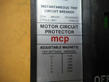 Load image into Gallery viewer, ABB LM625336 MCP 225A 480VAC Motor Circuit Protector Used With Warranty
