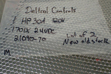 Load image into Gallery viewer, Deltrol Controls 21090-70 1701X 24VDC 1HP 30A 120V Relays New Old Stock Lot of 2
