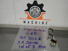 Load image into Gallery viewer, Nihon KaiHeiki S-6B Toggle Switches 10A 125VAC 5A 250VAC New Old Stock Lot of 3
