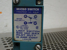 Load image into Gallery viewer, Micro Switch LSR3K Limit Switch 600VAC 10A (No Operating Head) New Old Stock
