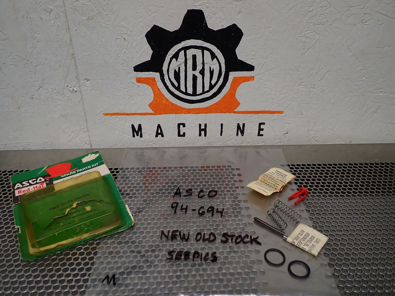 ASCO 94-694 Valve Repair Kit (Incomplete Kit) See All Pictures – MRM ...
