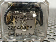 Load image into Gallery viewer, Potter &amp; Brumfield KUM-4022 24VDC Relays Used With Warranty (Lot of 4) See Pics
